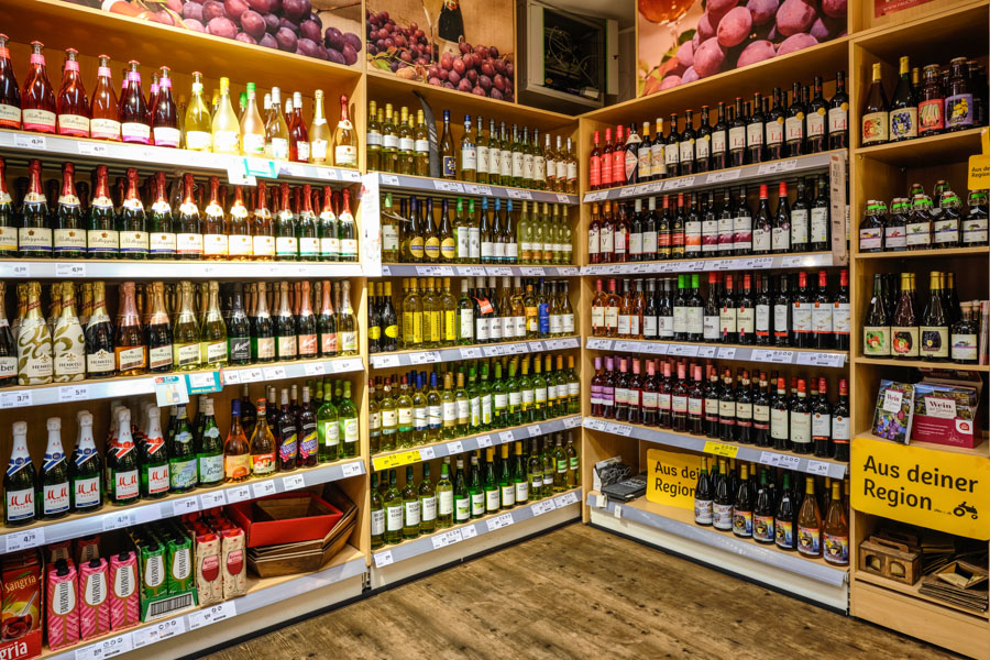 Weinabteilung